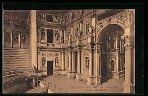 Seller image for Cartolina Vicenza, Fianco del Teatro Olimpico, Digeno del Palladio for sale by Bartko-Reher