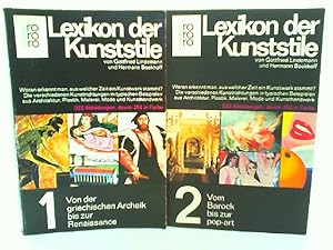 Image du vendeur pour Lexikon der Kunststile Bd. 1, Von der griechischen Archaik bis zur Renaissance. Band 2. Vom Barock bis zur popp-art mis en vente par mediafritze