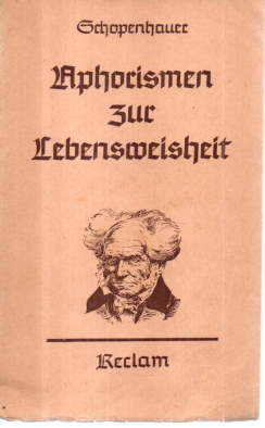 Seller image for Aphorismen zur Lebensweisheit. for sale by Leonardu