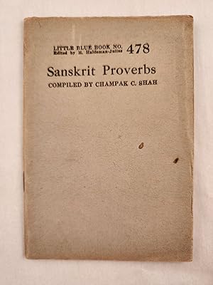 Seller image for Sanskrit Proverbs Little Blue Book No. 478 for sale by WellRead Books A.B.A.A.