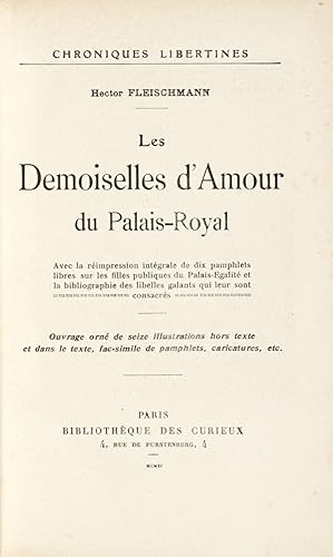 Les Demoiselles d'Amour du Palais-Royal.