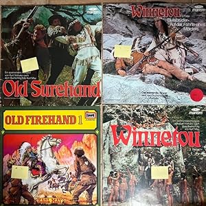 Old Surehand 1 und 2 Winnetou II, 2. Folge Blutsbrüder, Winnetou Old Shatterland 3. Folge, Old Fi...