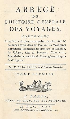 Abrégé de l'histoire générale des voyages.