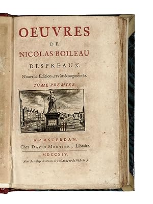 Oeuvres. Nouvelle edition, revûe & augmentée.