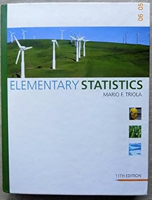 Bild des Verkufers fr Elementary Statistics zum Verkauf von WeBuyBooks