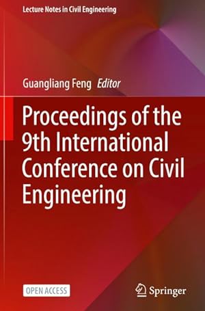 Immagine del venditore per Proceedings of the 9th International Conference on Civil Engineering venduto da BuchWeltWeit Ludwig Meier e.K.