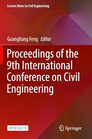 Immagine del venditore per Proceedings of the 9th International Conference on Civil Engineering venduto da BuchWeltWeit Ludwig Meier e.K.