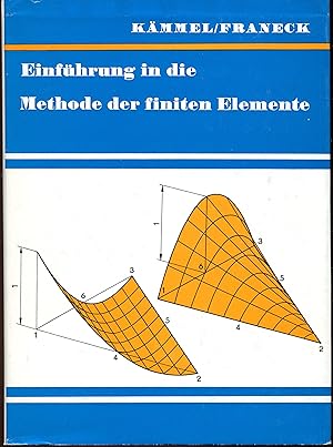 Bild des Verkufers fr Einfhrung in die Methode der finiten Elemente zum Verkauf von Leipziger Antiquariat