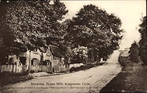 Ansichtskarte / Postkarte Kingston Lisle Oxfordshire England, Blowing Stone Hill