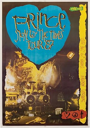 Sign o' the Times (Original printer's proof for a concert poster advertising a performance at Spo...