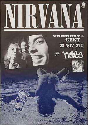 Nevermind (Original poster for a performance at the Vooruit on November 23, 1991)