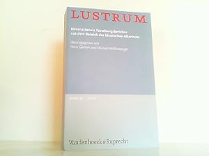 Image du vendeur pour Lustrum Band 52 - 2010. Internationale Forschungsberichte aus dem Bereich des klassischen Altertums. mis en vente par Antiquariat Ehbrecht - Preis inkl. MwSt.