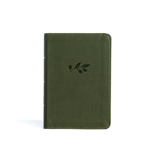 Imagen del vendedor de NASB Large Print Compact Reference Bible, Olive Leathertouch (Leather / Fine Binding) a la venta por BargainBookStores