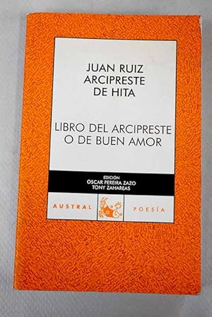 Imagen del vendedor de Libro del arcipestre o De buen amor a la venta por Alcan Libros