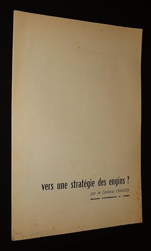 Seller image for Vers une stratgie des engins ? for sale by Abraxas-libris
