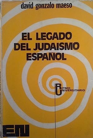 Imagen del vendedor de EL LEGADO DEL JUDASMO ESPAOL a la venta por Librovicios