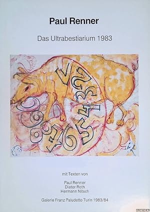 Imagen del vendedor de Paul Renner: das Ultrabestiarium 1983 a la venta por Klondyke