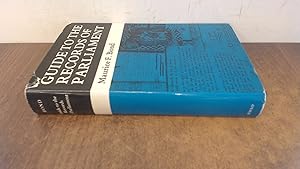 Image du vendeur pour House of Lords Record Office Guide to the Records of Parliament mis en vente par BoundlessBookstore