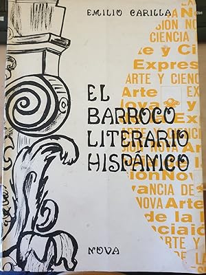 Imagen del vendedor de EL BARROCO LITERARIO HISPANICO. a la venta por Libreria Lopez de Araujo