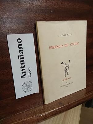 Imagen del vendedor de Herencia del otoo a la venta por Libros Antuano