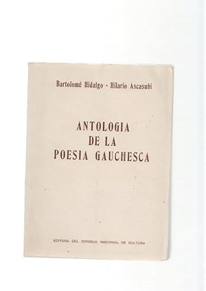 Imagen del vendedor de Antologia de la Poesia Gauchesca a la venta por El Boletin