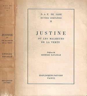 Seller image for Justine ou les malheurs de la vertu for sale by Biblioteca di Babele