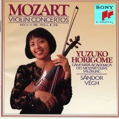Image du vendeur pour Mozart: Violin Concerti 3 & 4 mis en vente par Reliant Bookstore
