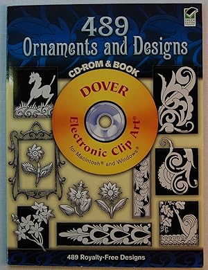 489 Ornaments and Designs CD-ROM and Book
