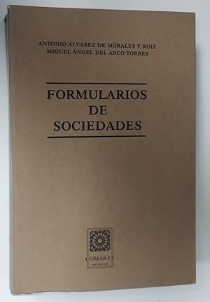 Bild des Verkufers fr Formularios de sociedades zum Verkauf von La Leona LibreRa