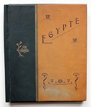 Bild des Verkufers fr Egypte. Lichtdrucke Sammlung um 1890 zum Verkauf von Versandantiquariat Hsl