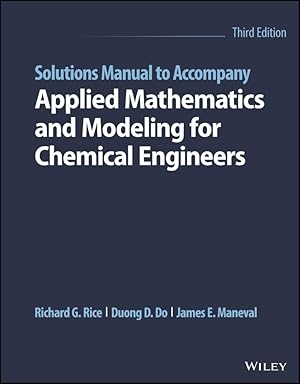 Imagen del vendedor de Applied Mathematics and Modeling for Chemical Engineers a la venta por moluna