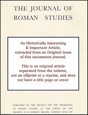Seller image for The Chronology of Fronto. An original article from the Journal of Roman Studies, 1974. for sale by Cosmo Books
