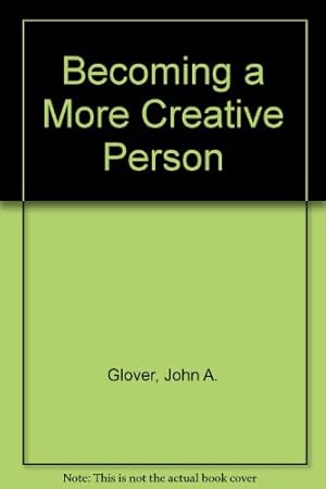 Seller image for Becoming a More Creative Person for sale by WeBuyBooks