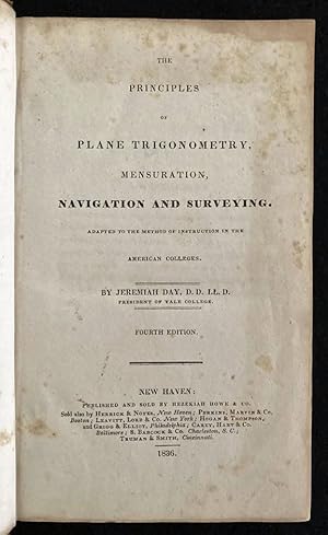 Seller image for Day's Mathematics: The Principles of Plane Trigonometry, Mensuration, Navigation, and Surveying for sale by Bookworks