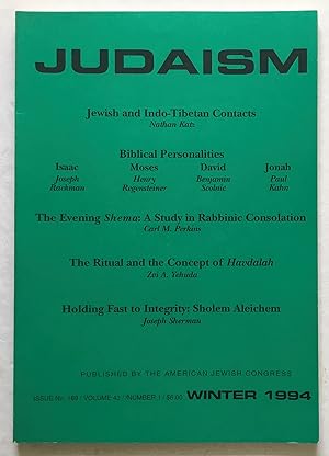 Judaism. A Quarterly Journal of Jewish Life & Thought. Winter 1994.