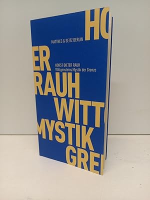 Imagen del vendedor de Wittgensteins Mystik der Grenze. a la venta por Antiquariat Langguth - lesenhilft