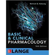 Imagen del vendedor de Basic and Clinical Pharmacology 14th Edition a la venta por eCampus