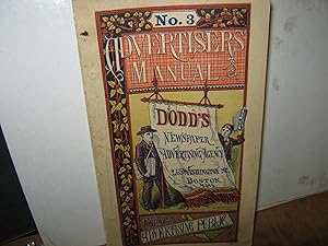 The Advertiser's Manual Issued For The Benefit Of The Advertising Public. Dodd's No. 3