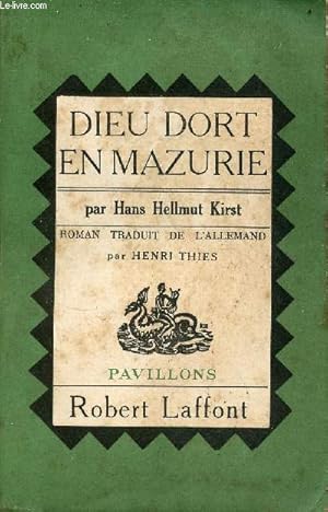 Seller image for Dieu dort en Mazurie - Collection pavillons. for sale by Le-Livre