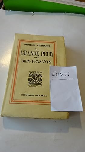 LA GRANDE PEUR DES BIEN-PENSANTS , EDOUARD DRUMONT