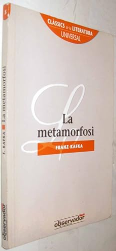 Imagen del vendedor de (S1) - LA METAMORFOSI - EN CATALAN a la venta por UNIO11 IMPORT S.L.