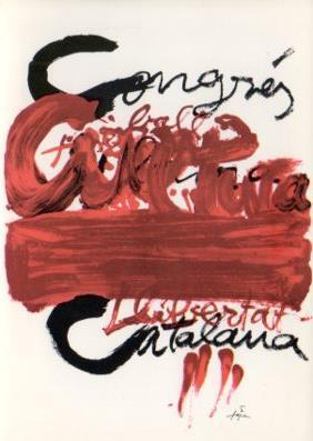 POSTAL PV04983: Cartell Antoni Tapies 1977
