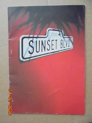 Seller image for Souvenir Brochure "Sunset Blvd." for sale by Les Livres des Limbes