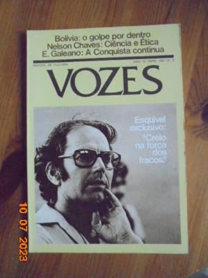 Imagen del vendedor de Revista de Cultura Vozes Vol.75, (April 1981) No.3 a la venta por Les Livres des Limbes