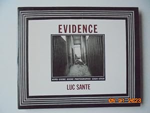 Immagine del venditore per Evidence: NYPD Crime Scene Photographs, 1914-1918 venduto da Les Livres des Limbes