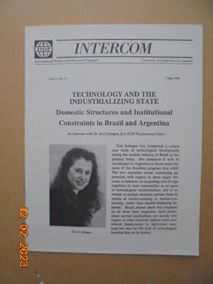 Seller image for ISOP Intercom vol. 11, no.17 (1 June 1989) for sale by Les Livres des Limbes