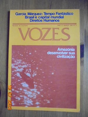 Image du vendeur pour Revista de Cultura Vozes Vol.77, (March 1983) No.2 mis en vente par Les Livres des Limbes