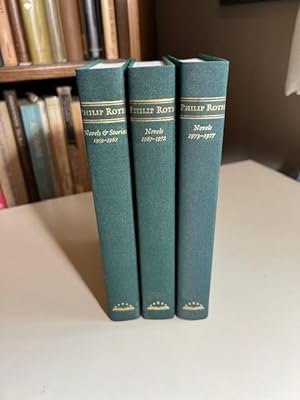 Philip Roth: Novels and Stories 1959-1962; Novels 1967-1972; Novels 1973-1977. (3 Matching Volumes)