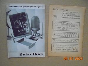 Zeiss Ikon : Accessoires photographiques