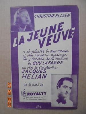 Seller image for La jeune veuve [partition] for sale by Les Livres des Limbes